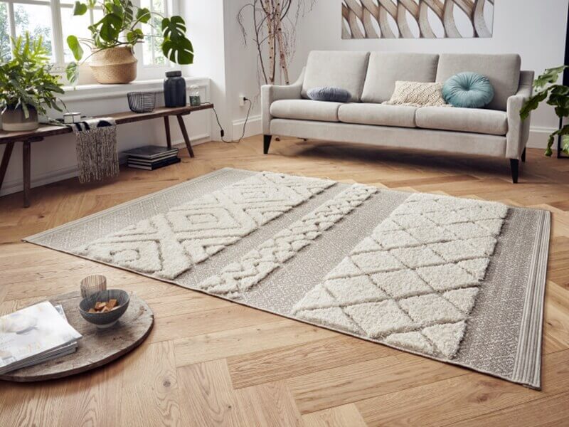 Kusový koberec Handira 103905 Beige/Cream